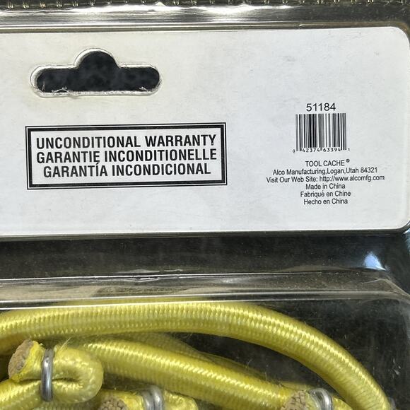 New Sealed 12pc Shock Cord Bungee Set 12" 18" 24" 36" Each x 2 Heavy Duty - Picture 6 of 6